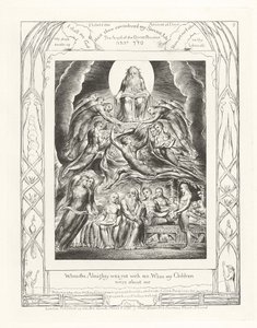 Kiedy Wszechmogący był jeszcze ze mną, Kiedy moje dzieci były przy mnie autorstwa William Blake