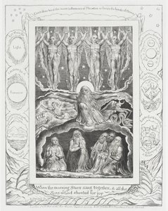 Gdy gwiazdy poranne śpiewały razem autorstwa William Blake