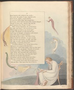 Nocne myśli Younga, strona 31, „Bardzo mądrze jest rozmawiać z naszymi minionymi godzinami” autorstwa William Blake