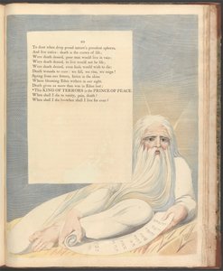 Pensamentos Noturnos de Young, Página 63, "Este Rei dos Terrores é o Príncipe da Paz" polonês autorstwa William Blake