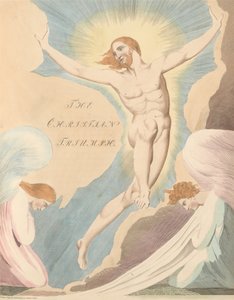 Nocne myśli Younga, strona 65, Noc czwarta, Chrześcijański triumf autorstwa William Blake