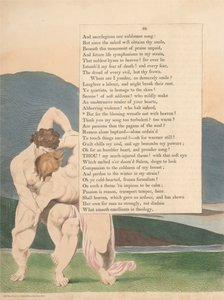 Nocne myśli Younga, strona 88, ale dla błogosławieństwa Walcz nie z niebem autorstwa William Blake