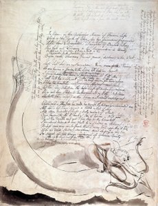 zilustrował wiersz „Cztery Zoa” Williama Blake’a autorstwa William Blake