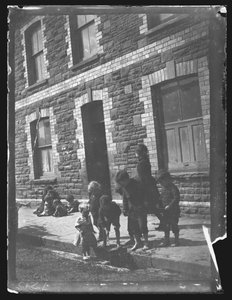 Ulica Nora, Cardiff, 1893.