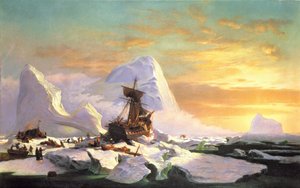 Zmiażdżony w lodzie autorstwa William Bradford