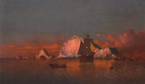 Łowienie ryb u wybrzeży Labradoru, 1880 autorstwa William Bradford