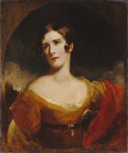 Panna Eliza Calvert (olej na płótnie)