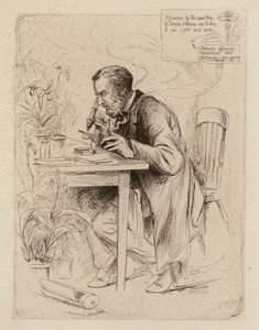 Alexander Dickson, profesor botaniki (rycina) autorstwa William Brassey (after) Hole
