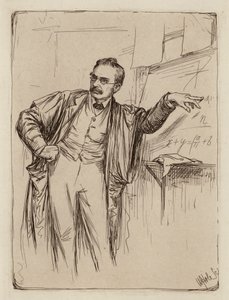 George Chrystal, profesor matematyki (rycina)