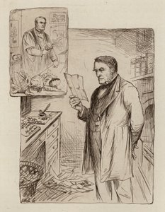 John Wilson, profesor rolnictwa i gospodarki wiejskiej (rycina) autorstwa William Brassey (after) Hole