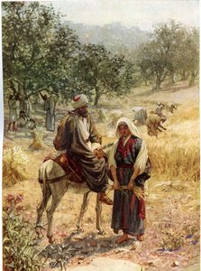 Boaz i Rut - Biblia autorstwa William Brassey Hole