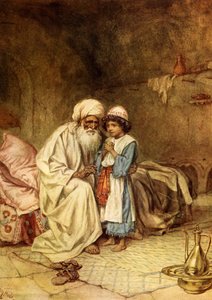 Eli i Samuel. A on rzekł To jest Pan: - Biblia autorstwa William Brassey Hole