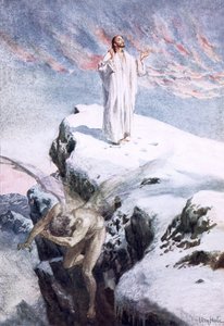 „Idź stąd, Szatanie” autorstwa William Brassey Hole