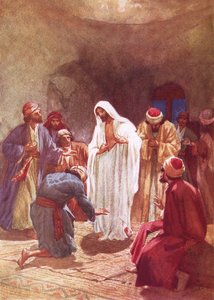 Jezus dziecięc Tomasza z powodu jego niewiary