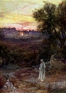 Jezus na Górze Oliwnej - Biblia