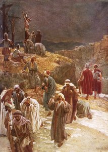 Jezus oddający ducha autorstwa William Brassey Hole