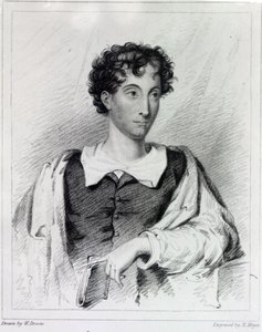Wielebny Charles Robert Maturin, grawerowany przez Henry