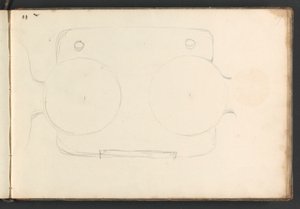 Szkic nieznanego urządzenia autorstwa William Brockedon