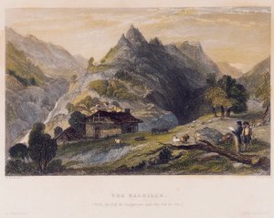 Widok na balsylę (bazylię) z Col de Guignevert i Col de Pis