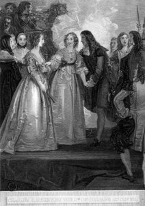 Karol II otrzymujący księżną Orleanu w Dover, 1670 1804.