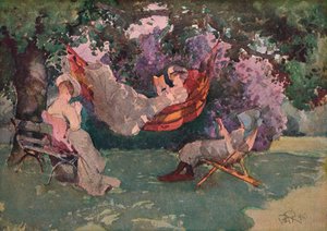 W ogrodzie, 1902. 1903