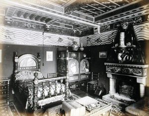 Sypialnia Williama Burgesa (zdjęcie) autorstwa William Burges