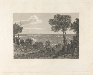 Odległy widok Chester autorstwa William Byrne