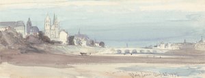 Blois nad Loarą autorstwa William Callow