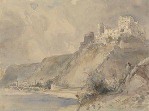 Rheinfels i St. Goar autorstwa William Callow