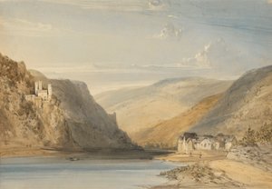 Ren w Assmannshausen autorstwa William Callow