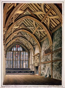 Trinity Hall, Londyn, 1808 autorstwa William Capon