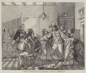 Karol II w Holandii, przed Restauracją autorstwa William Carpenter