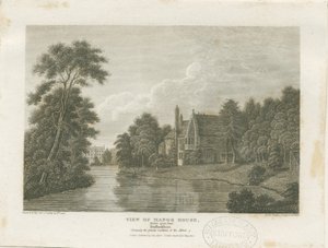 Burton-upon-Trent - Manor House: grawerowanie, bd [c 1812] (druk)