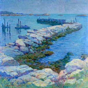 „Molo”, 1879-1962 autorstwa William Chadwick