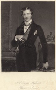 Jego Królewska Wysokość Książę Albert (grafika) autorstwa William Charles (after) Ross