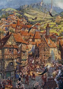 Ilustracja do Child of the Air MH Spielmann (kolor lito) autorstwa William Charles John Pitcher
