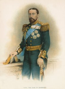 HRH Эдинбургполигийн гүн autorstwa William Christian Symons