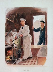 Kucharz okrętowy autorstwa William Christian Symons