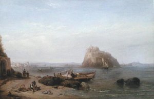 Widok Ischii (olej na płótnie) autorstwa Clarkson Frederick Stanfield