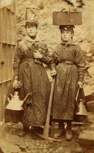 Pracownicy Tredegar Iron Works w Walii autorstwa William Clayton