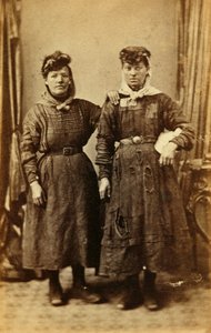 Pracownicy Tredegar Iron Works w Walii autorstwa William Clayton