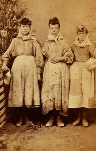Pracownicy Tredegar Iron Works w Walii autorstwa William Clayton