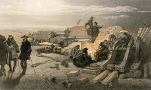 Spokojna noc w bateriach, Greenhill Battery (Major Chapman
