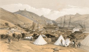 Balaklava, patrząc w stronę morza autorstwa William Crimea Simpson