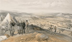 Obóz kawalerii, 9 lipca 1855 r. autorstwa William Crimea Simpson