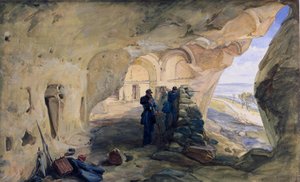 Galerie w Inkerman autorstwa William Crimea Simpson