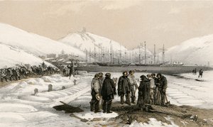 Groby na czele portu w Balaklava autorstwa William Crimea Simpson