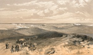 Sebastopol z tyłu angielskich baterii autorstwa William Crimea Simpson