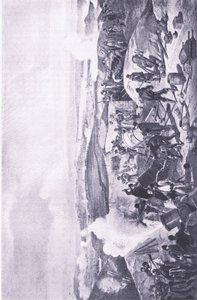 Sewastopol: upalny dzień na bateriach, ilustracja z brytyjskich bitew na lądzie i morzu, 1915 autorstwa William Crimea Simpson