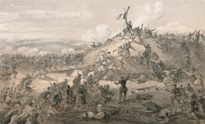 Atak na Malakoff autorstwa William Crimea Simpson